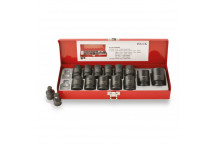 1/2" Drive Metric Impact Socket Std (15pc)