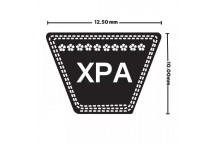 XPA0850 - Cogged Wedge Belt