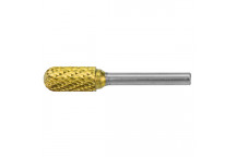HMT GoldMax TCT Burr 6mm Ball Nosed Cylinder