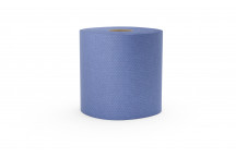 Paper Blue Roll Embossed 2PLY each (pk 6)