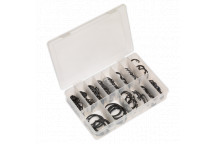 200pc Circlip Assortment - Internal & External Metric