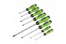 Hi-Vis Hammer-Thru Screwdriver Set (8pc)