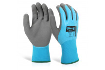 Glovezilla Waterproof Gripper Blue XL (10)