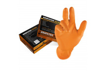 HD Nitrile Gloves - Orange 11/XXL