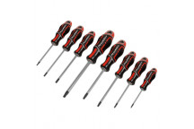 Screwdriver Set Security TRX-Star GripMax Red (8pc)