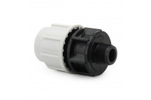 PL070200025005 Male Adaptor 25-1/2" Ea (10)