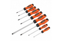Hi-Vis Screwdriver Set (8pc) Orange