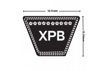XPB1450 - Cogged Wedge Belt