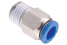 8mm x 1/4" CDC  Male Straight