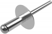 Pop Rivet - Alu/St Dome Head (4.8x25) - Large Head