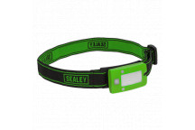 Rechargeable Head Torch Auto 2w Cob LED Green