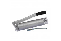Side Lever Grease Gun 300mm VS Hose & 4 Jaw Coupler