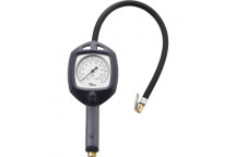 Dial Gauge Inflator 0-170 psi & 0-12 bar 0.5m Hose Euro Co
