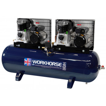 Single Phase Tandem Compressor (2x3hp-150L) (14CFM)