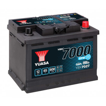 027 Stop Start Battery 12v 65ah 600cca 5yr