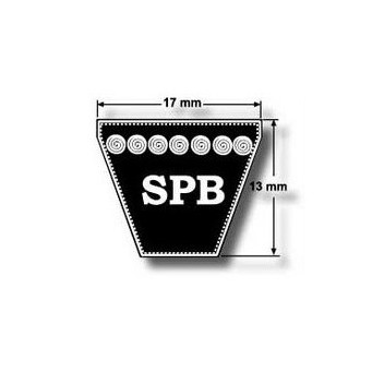 SPB1750 - Wedged Belt