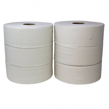 Toilet Roll Mid-Jumbo 250mm x 90mm 2ply (6) Toilet Roll Mid-Jumbo 250mm x 90mm 2ply (6)