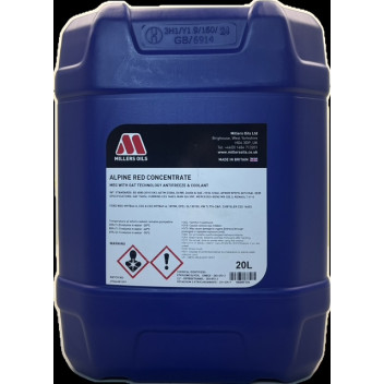 Alpine Antifreeze Red Extend 5 Years - 20L Alpine Antifreeze Red Extend 5 Years - 20L