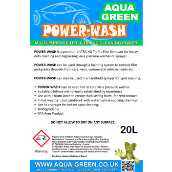 Aqua Green Power Wash TFR 205Ltr