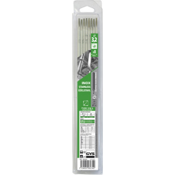 Stain/Steel 316L (10-3.2g) Pk8 Stain/Steel 316L (10-3.2g) Pk8