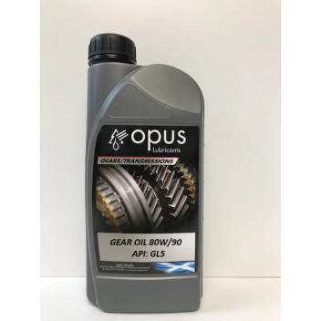 Opus 80W/90 - Gear Oil GL5 (1Ltr) Opus 80W/90 - Gear Oil GL5 (1Ltr)