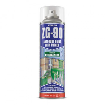 ZG90 Cold Zinc Galv Green Spray 500ml (Box 15) ZG90 Cold Zinc Galv Green Spray 500ml (Box 15)