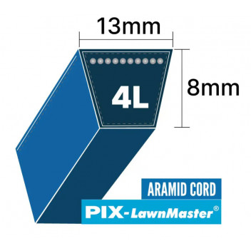 4L-330K - Blue Kevlar Cord Belt