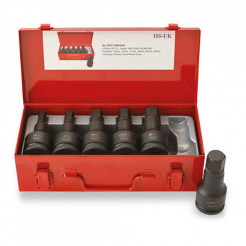 3/4 Drive Male Hex Driver MM-6pc