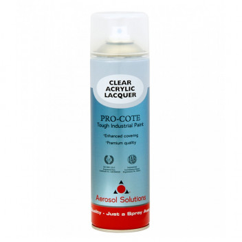 Clear Lacquer Aerosol 500ml