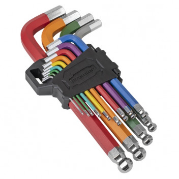 Long Metric Jumbo Ball-End Hex Key Set (13pc)