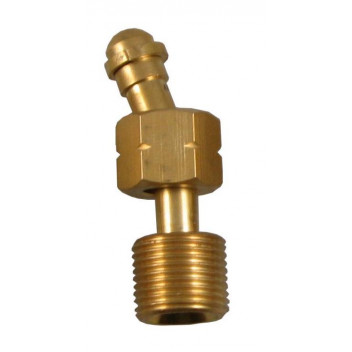 3/8" Thread - 1/4" Nut LH Bent