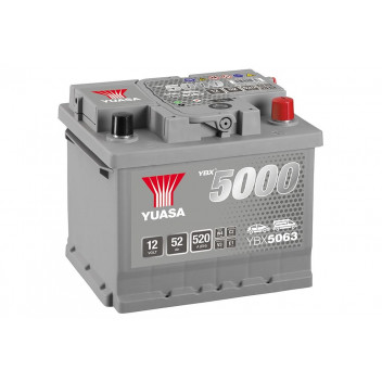 063 Battery 12v 52ah 520cca 5yr