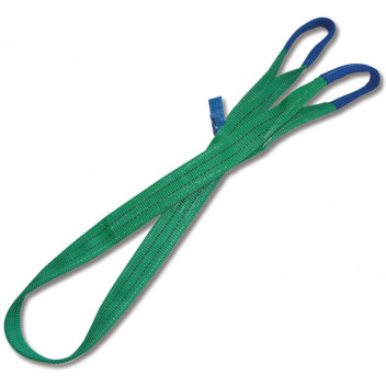 Green Flat Webslings  1Mtr  2Ton