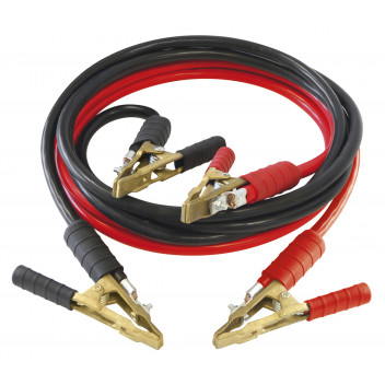 H/D Jump Leads Pro 700A - Ø35mm² Brass Clamps 4.5mtr H/D Jump Leads Pro 700A - Ø35mm² Brass Clamps 4.5mtr