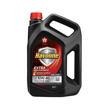 Texaco 10W/40 - Havoline Extra Part Syn (4L) Texaco 10W/40 - Havoline Extra Part Syn (4L)