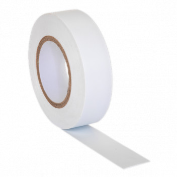 White PVC Insulating Tape (19mm x 20mtr)