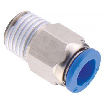 8mm x 1/4" CDC  Male Straight