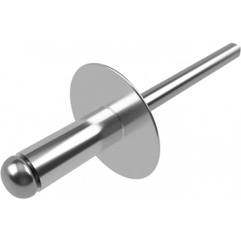 Pop Rivet - Alu/St Dome Head (4.8x25) - Large Head