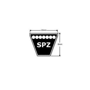 SPZ0900 - Wedged Belt