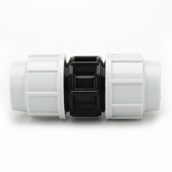 PL070100025 Straight Coupler 25mm Ea (10)