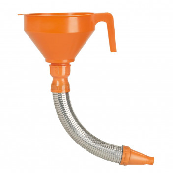 Plastic Funnel / Strainer Metal Spout 160mm