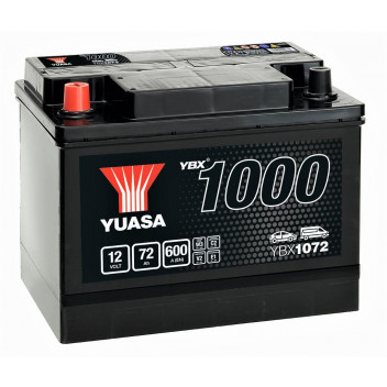 072 Battery 12v 72ah 600cca 1yr